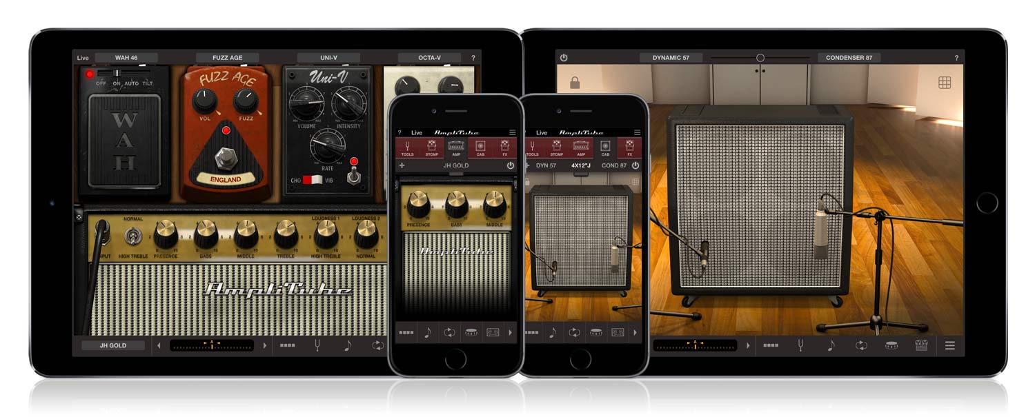 AmpliTube iRig Guitar Interface for Recording iPhone iPad Garage Band Logic