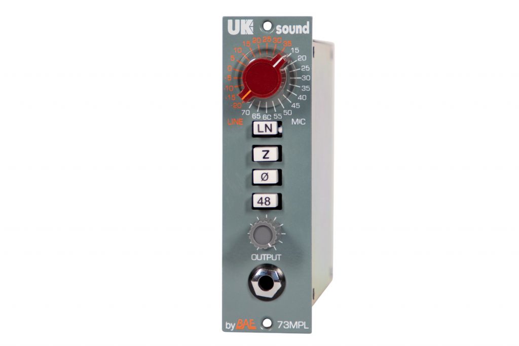 UK Sound MPL 500 Series Mic Pre - Mic Preamp - Professional Audio Design, Inc