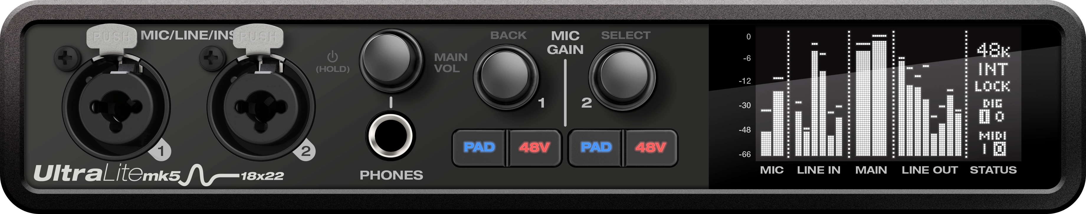 Motu Ultralite-mk5 - Audio Interface - Professional Audio Design, Inc Motu Ultralite-mk5 - Audio Interface - Professional Audio Design, Inc