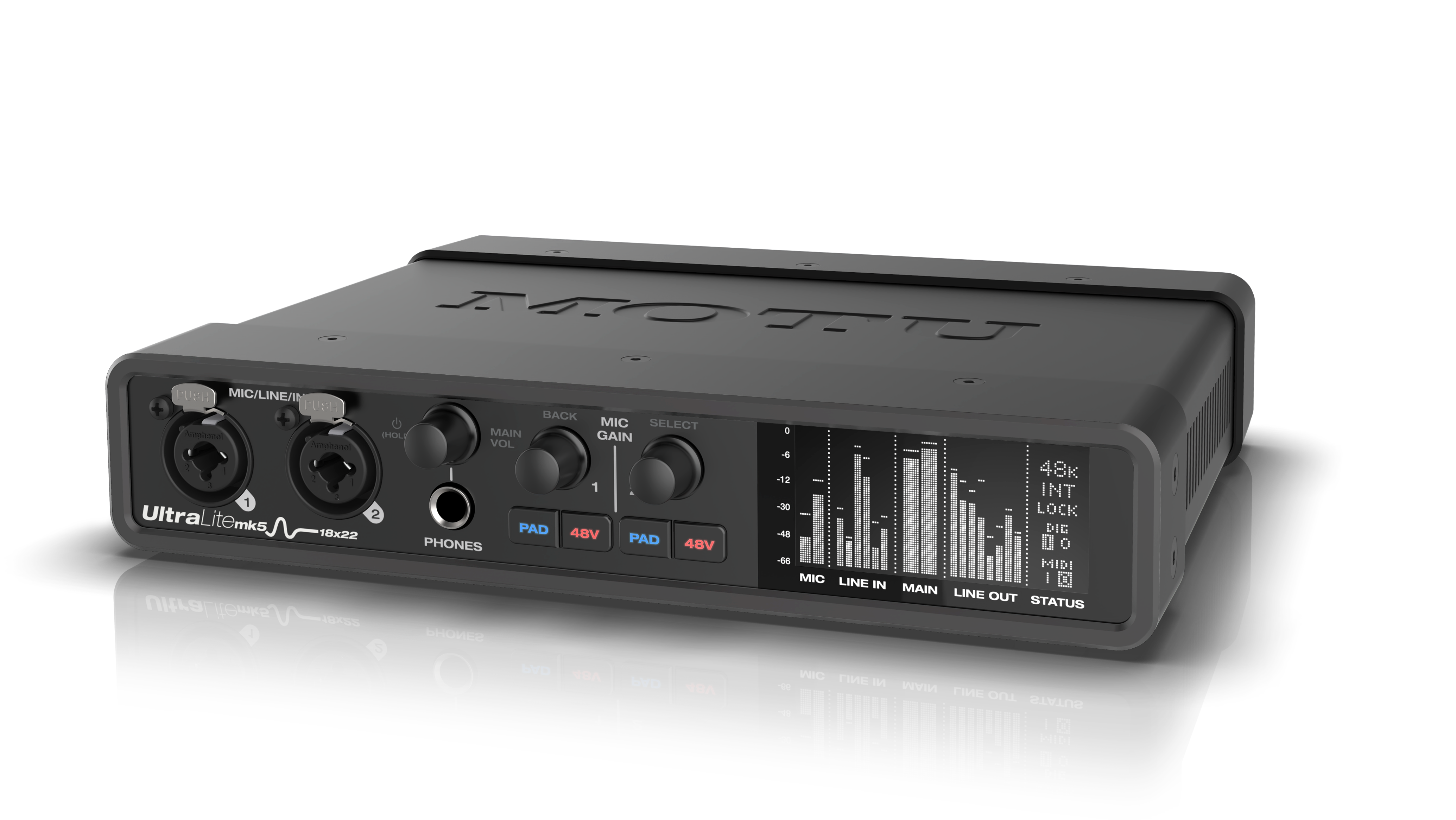 Motu Ultralite-mk5 - Audio Interface - Professional Audio Design, Inc