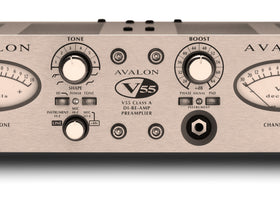 Avalon Design V55 Pure Class A, Microphone Preamplifier, DI & RE-AMP