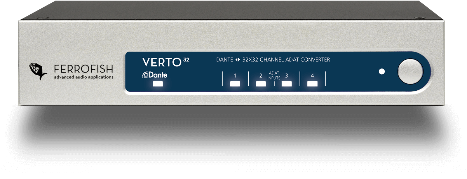 Ferrofish Verto 32 - 32 channel ADAT - Dante Format Converter