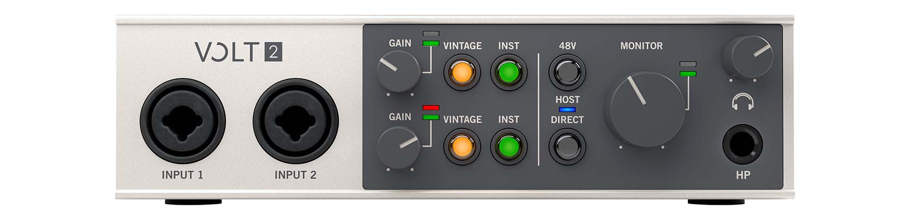 Universal Audio VOLT2 - 2-in/2-out USB 2.0 Audio Interface